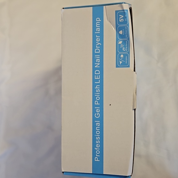 Professional UV/LED Nail Gel Polish USB Dryer Pink and White T1 - Picture 2 of 11